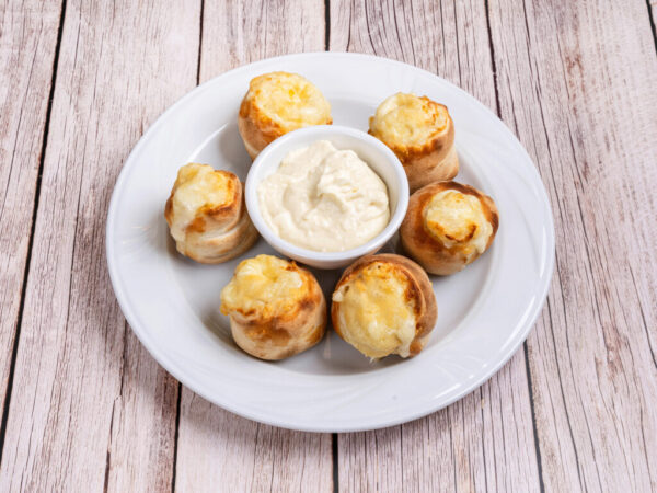 Pizzabtötchen mit Käse